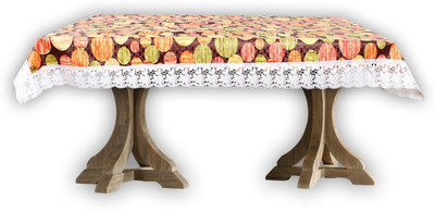 The Furnishing Tree Abstract 12 Seater Table Cover(Multicolor, PVC)