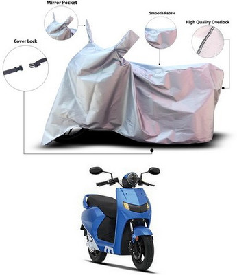 ANTHUB Waterproof Two Wheeler Cover for 22Motors(Silver)