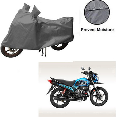 MOTOWORLD Waterproof Two Wheeler Cover for Honda(Passion Pro TR, Grey)