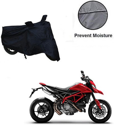 RPSENTTERPR Waterproof Two Wheeler Cover for Ducati(Hyperstrada, Black)