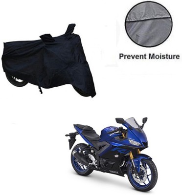 RPSENTTERPR Waterproof Two Wheeler Cover for Yamaha(YZF R25, Black)