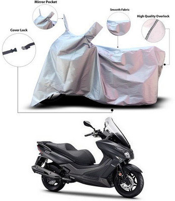 ANTHUB Waterproof Two Wheeler Cover for 22Motors(Silver)