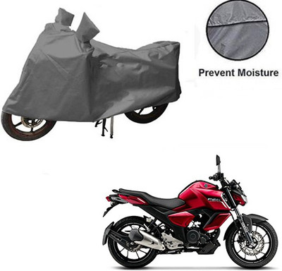MOTOWORLD Waterproof Two Wheeler Cover for Yamaha(FZ-S, Grey)