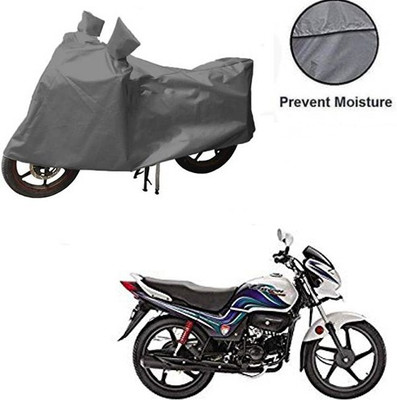 MOTOWORLD Waterproof Two Wheeler Cover for Hero(Passion Pro TR, Grey)