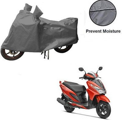 MOTOWORLD Waterproof Two Wheeler Cover for Honda(Grazia, Grey)