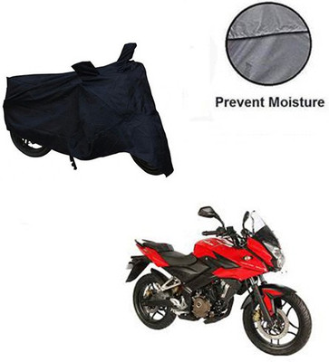 RPSENTTERPR Waterproof Two Wheeler Cover for Bajaj(Pulsar AS 150, Black)