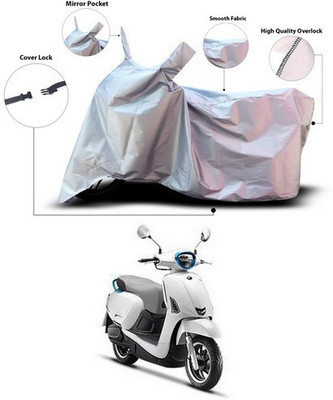 ANTHUB Waterproof Two Wheeler Cover for 22Motors(Silver)