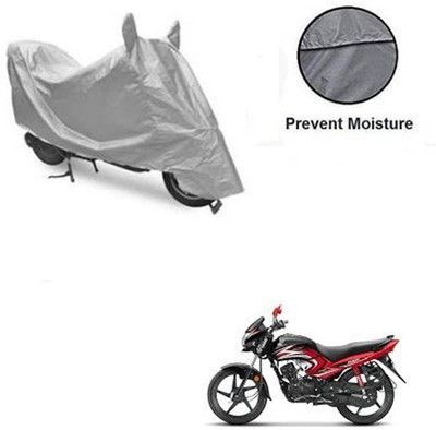 RPSENTTERPR Waterproof Two Wheeler Cover for Honda(Dream Yuga, Silver)