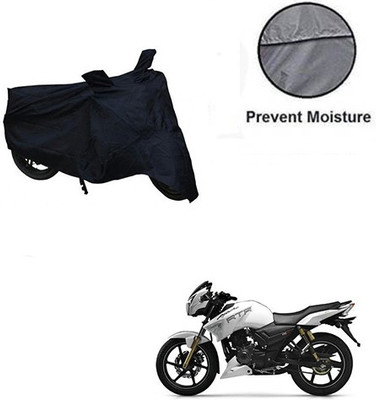 RPSENTTERPR Waterproof Two Wheeler Cover for TVS(Apache RTR 180, Black)