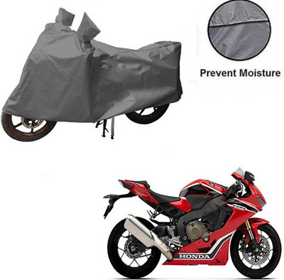 MOTOWORLD Waterproof Two Wheeler Cover for Honda(CBR 1000RR, Grey)