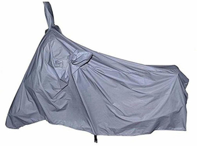 FUTURSTIC HUB Waterproof Two Wheeler Cover for TVS(Apache RTR 200 4V, Silver)