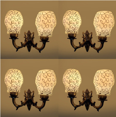 PR Prashant Uplight Wall Lamp Without Bulb(Pack of 4)