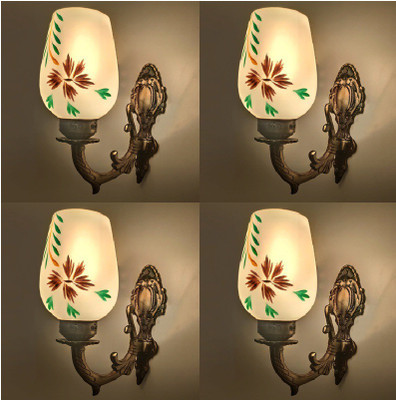 PR Prashant Wallchiere Wall Lamp Without Bulb(Pack of 4)