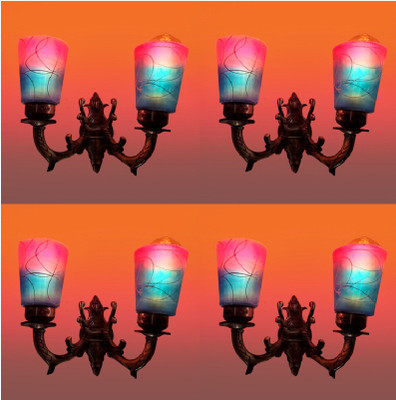 PR Prashant Uplight Wall Lamp Without Bulb(Pack of 4)