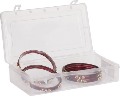 1st Time Glass Enamel Bangle Set(Pack of 4)