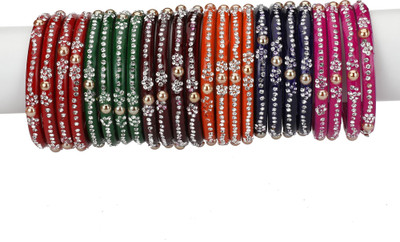 1st Time Stone Bangle Set(Pack of 10)