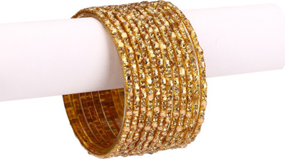 1st Time Stone Crystal Bangle Set(Pack of 12)