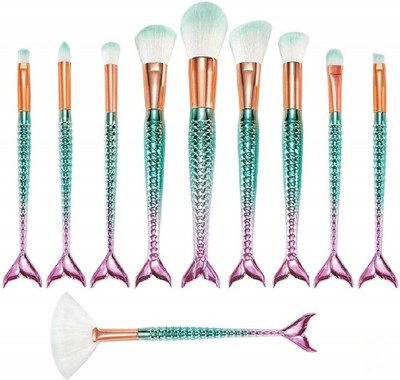 JOTKAPARKASH Makeup Brushes 10PCS Foundation(Pack of 10)