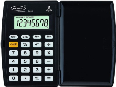 BAMBALIO 8 Digits BL-300 3 Years Warranty Portable Pocket Basic  Calculator(8 Digit)