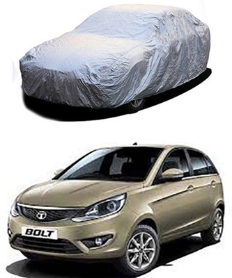 Z Tech Car Cover For Tata Bolt (Without Mirror Pockets)(Silver)