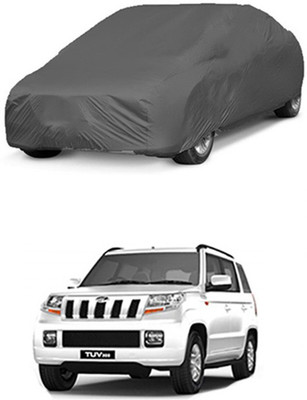 Z Tech Car Cover For Mahindra Universal For Car (Without Mirror Pockets)(Grey)