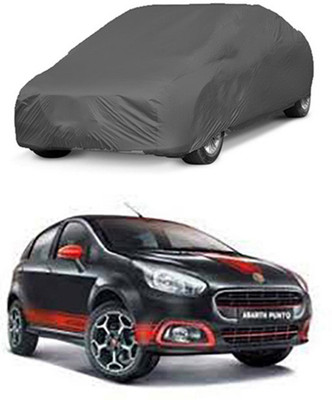 Z Tech Car Cover For Fiat Abarth Punto (Without Mirror Pockets)(Grey)