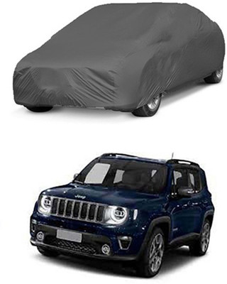 Z Tech Car Cover For Jeep Universal For Car (Without Mirror Pockets)(Grey)