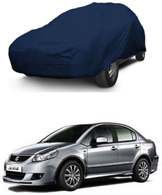 Z Tech Car Cover For Maruti Suzuki SX4 (Without Mirror Pockets)(Blue)