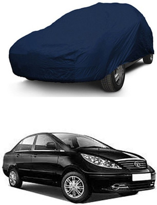 Z Tech Car Cover For Tata Manza (Without Mirror Pockets)(Blue)