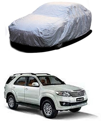 Z Tech Car Cover For Toyota Fortuner Old (Without Mirror Pockets)(Silver)