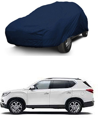 Z Tech Car Cover For Mahindra Universal For Car (Without Mirror Pockets)(Blue)