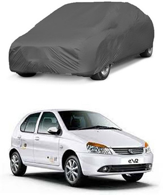 Z Tech Car Cover For Tata Indica eV2 (Without Mirror Pockets)(Grey)