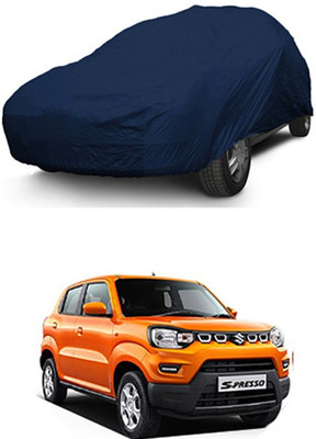 YOGE Car Cover For Maruti Suzuki S-Presso (Without Mirror Pockets)(Blue)