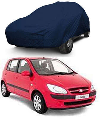 Z Tech Car Cover For Hyundai Getz Prime (Without Mirror Pockets)(Blue)