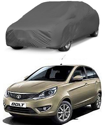 Z Tech Car Cover For Tata Bolt (Without Mirror Pockets)(Grey)