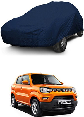 Z Tech Car Cover For Maruti Suzuki S-Presso (Without Mirror Pockets)(Blue)