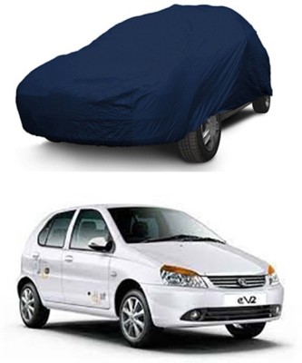 Z Tech Car Cover For Tata Indica eV2 (Without Mirror Pockets)(Blue)