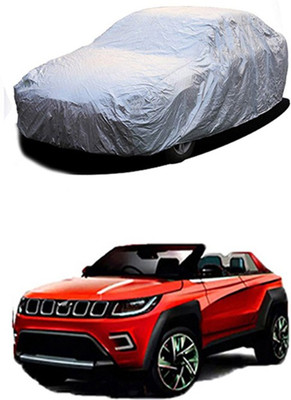 Z Tech Car Cover For Mahindra Universal For Car (Without Mirror Pockets)(Silver)