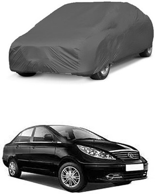 Z Tech Car Cover For Tata Manza (Without Mirror Pockets)(Grey)