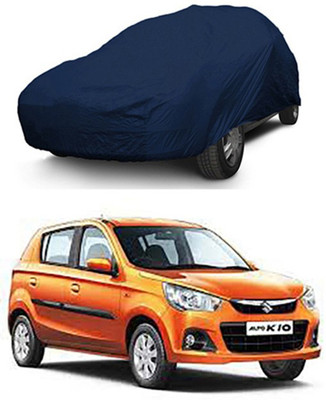 Z Tech Car Cover For Maruti Suzuki Alto K10 (Without Mirror Pockets)(Blue)