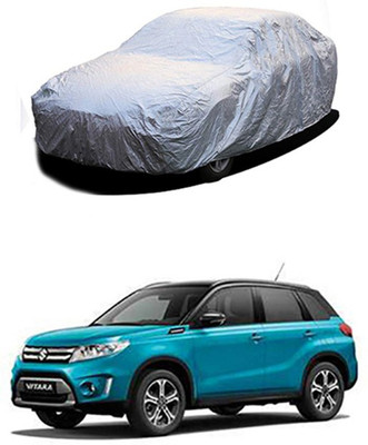 Z Tech Car Cover For Maruti Suzuki Universal For Car (Without Mirror Pockets)(Silver)