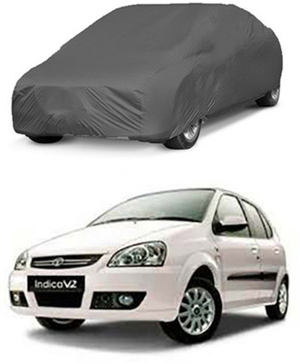 YOGE Car Cover For Tata Indica V2 (Without Mirror Pockets)(Grey)