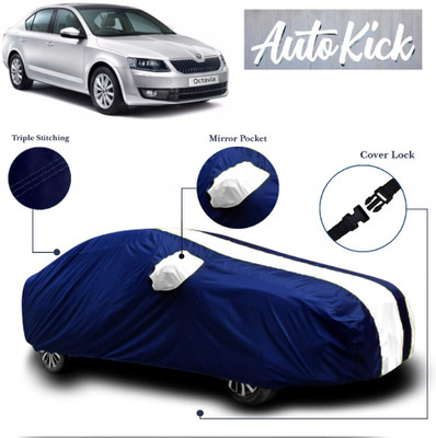 AutoKick Car Cover For Maruti Suzuki Omni (With Mirror Pockets)(Multicolor)