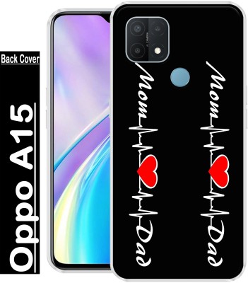 KUDI Back Cover for Oppo A15(Multicolor, Grip Case, Silicon, Pack of: 1)