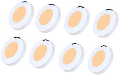 ambert 3 watt led ceiling light yellow color pack of 8 pieces Ceiling Light Ceiling Lamp(Yellow)