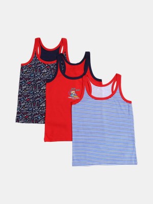 BodyCare Vest For Boys Cotton(Multicolor, Pack of 3)