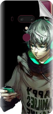 tiddler HTC U12 Plus Mobile Skin(Black)