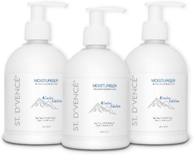 ST. D'VENCÉ Super Moisturizing Winter Edition Moisturiser | For Dry Skin | No Parabens | No Sulphates | PETA Approved...