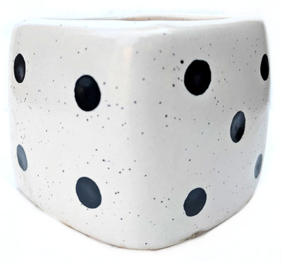SBC LUDO DICE POT Plant Container Set(Ceramic)