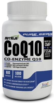 NutriJa Coenzyme Q10 (CoQ10) 100MG - 60 Capsules(100 mg)